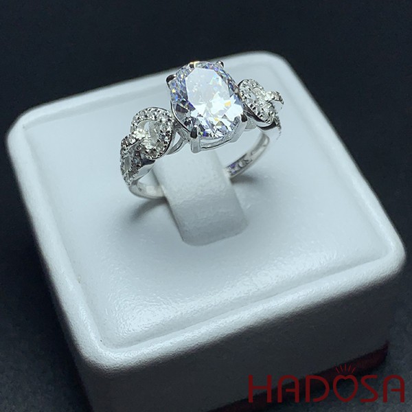 Nhẫn bạc nữ S925 cao cấp Hadosa -WSRR0079S