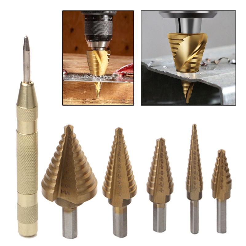 Mũi Khoan Lỗ Bằng Nhựa / Titan Tráng Phủ Chuyên Dụng Khoan Lỗ Kim Loại