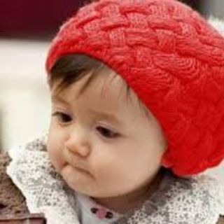 Mũ nồi len phong cách hàn quốc