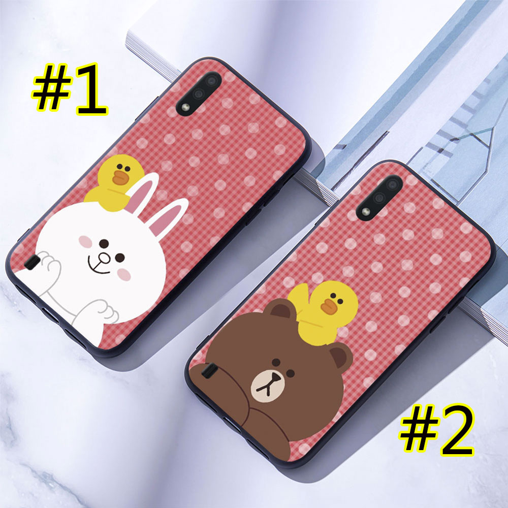 Ốp Điện Thoại Dẻo Họa Tiết Gấu Nâu Cho Samsung Galaxy A01 Core A02 A12 A02 | BigBuy360 - bigbuy360.vn