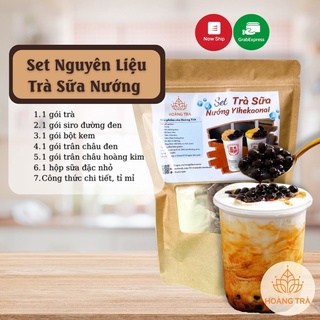 [Loại Cao Cấp] Set Nguyên Liệu Làm Trà Sữa Tại Nhà - Trà Sữa Nướng Yihekaonai - Đơn Giản, Dễ Làm, Có Hướng Dẫn Chi Tiết