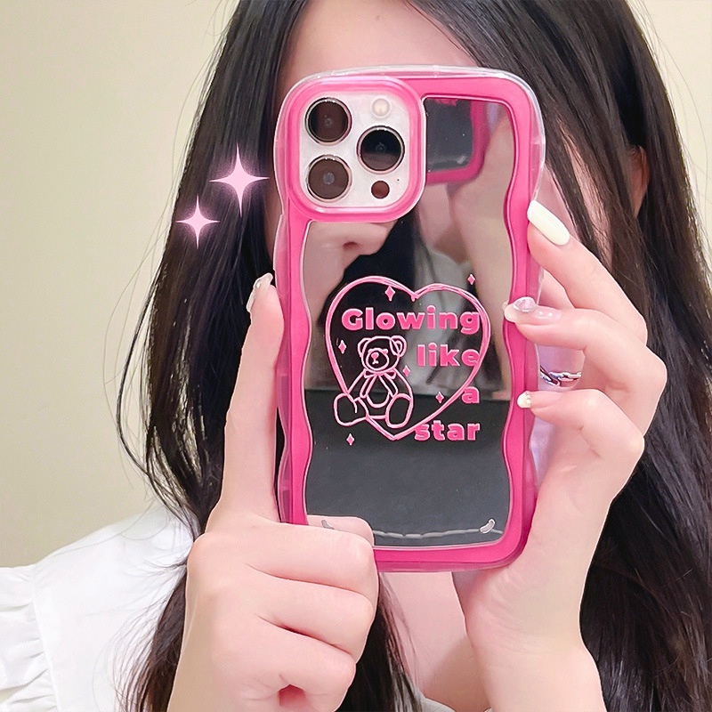 Ốp Điện Thoại Có Gương Trang Điểm Cho iPhone 14 PLUS 13 PRO 12 MINI 11 XR 6S XSMAX 7 8 SE2020 X 6PLUS XS