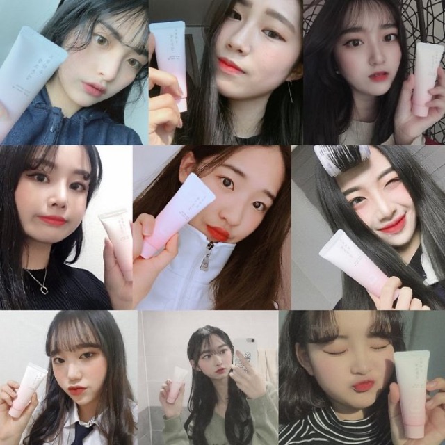 Kem dưỡng trắng, nâng tone da Black Rouge Haru Series Pink Tone Up Cream