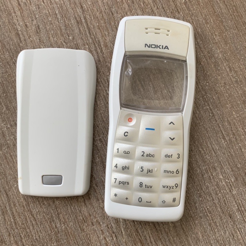 Bộ vỏ Nokia 1100, 1101 ... zin chính hãng. Phụ kiện Nokia cổ.