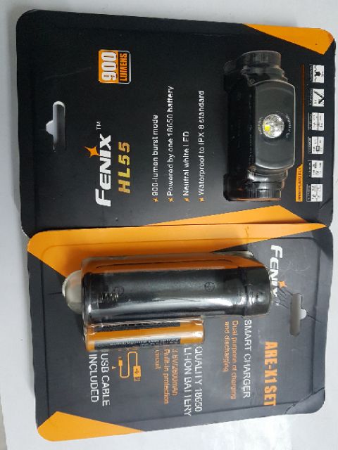 ĐÈN PIN FENIX - HL55 - 900 LUMENS