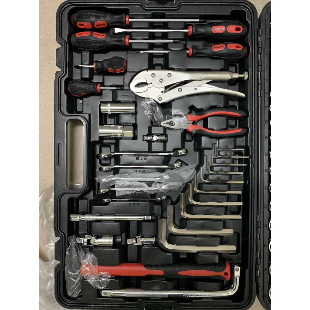 BỘ DỤNG CỤ SỬA CHỮA Ô TÔ ĐA CHỨC NĂNG CAO CẤP 150 CHI TIẾT SRUNVTOOLS