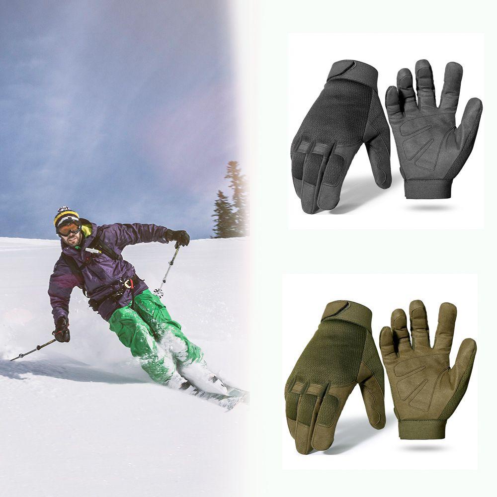 MELODG Găng Tay Lái Xe Đạp Leo Núi Thoáng Khí Chống Trượt Chống Mài Mòn Có Thể Chạm Màn Hình Cảm