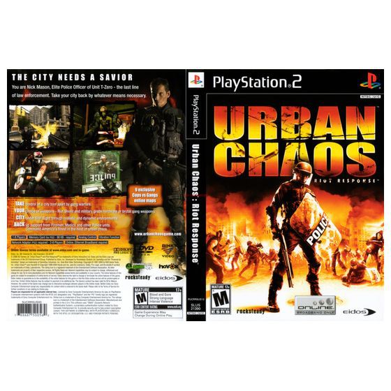 Băng Cát Xét Urban Chaos Riot Response - Ps2