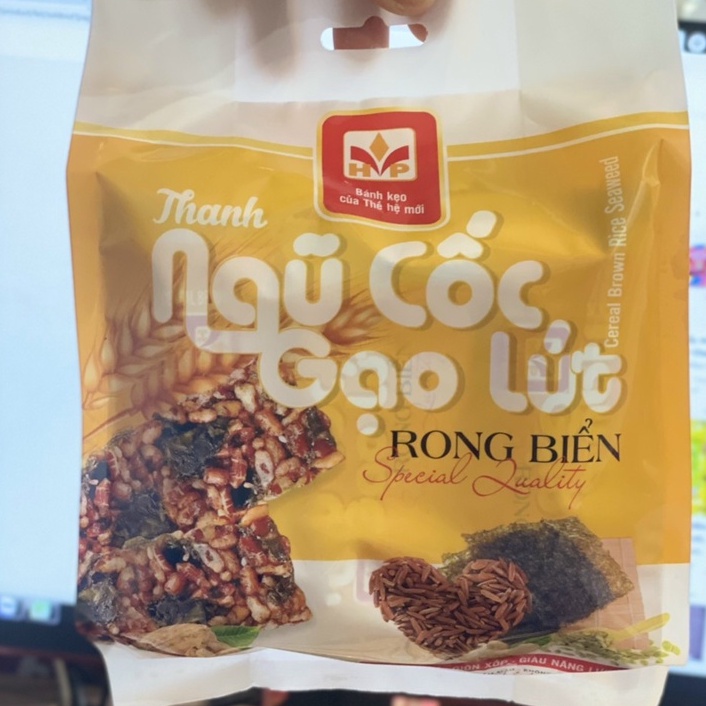 Bánh Gạo Lứt Ngũ Cốc Chà Bông - Rong Biển - Thơm Ngon Bổ Dưỡng