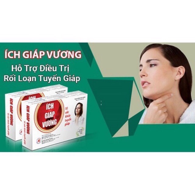 Ích Giáp Vương Hộp 30 viên - tăng cường sức khoẻ tuyến giáp