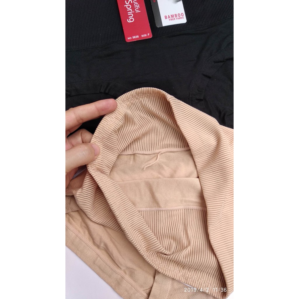 Quần lót gen nịt bụng cạp cao, quần lót cotton nữ thoáng mát mã 5638
