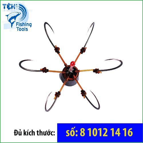 Lưỡi câu lục - lưỡi câu cá sông, lưỡi câu lục tỳ, lưỡi câu lục bình