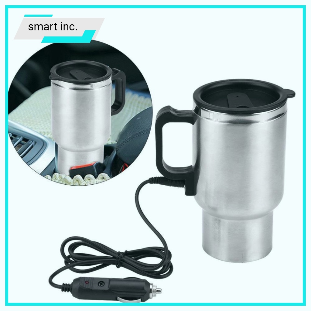 Bình Đun Siêu Tốc Để Xe Hơi Oto Ca Điện Nấu Nước Đi Du Lịch 👄FREESHIP👄 Cầm Tay Giữ Nhiệt