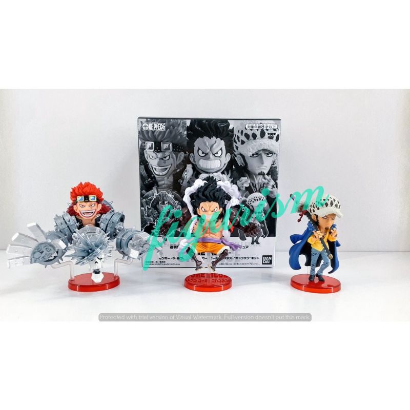 Mô hình One Piece Jump Luffy, Kid, Law WCF chính hãng NEW