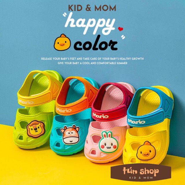 Sandal siêu nhẹ Cheerful Mario chính hãng mẫu mới 2020 mã SD2