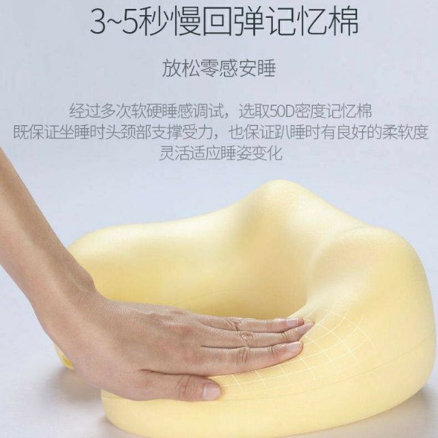 Gối Massage Cổ Vai Gáy U-Shaped Cao Cấp