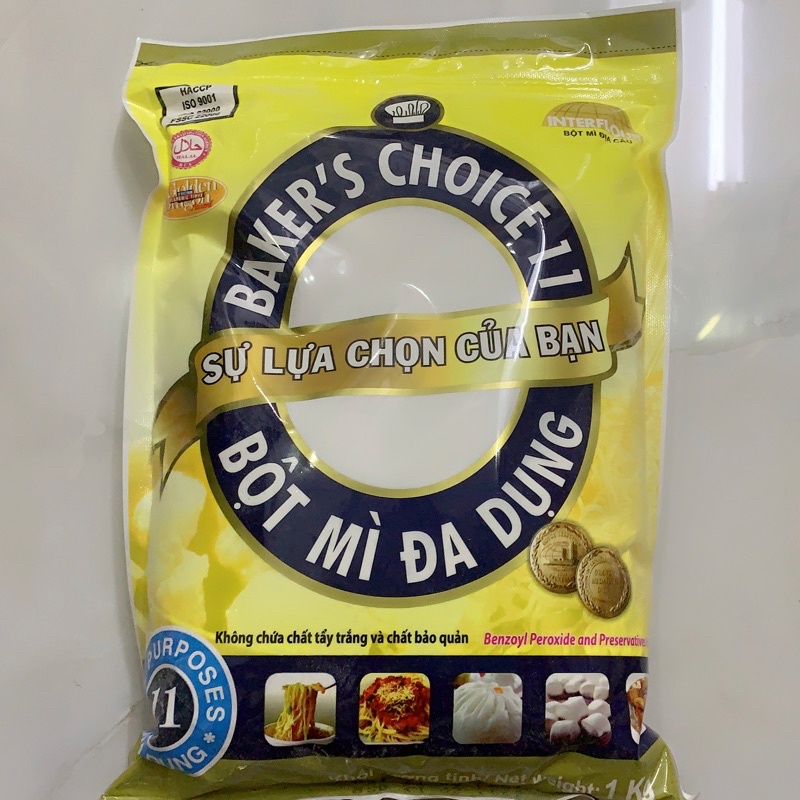 Bột mì choice số 11 ( 1kg ) date 4/7/2022