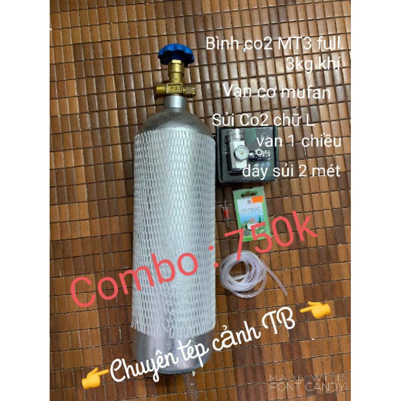 Bình Co2 thủy sinh, combo siêu rẻ