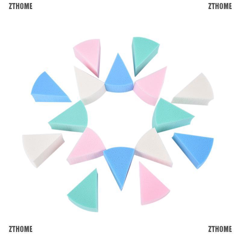 Set 8 Mút Rửa Mặt Mềm Mại Hình Tam Giác