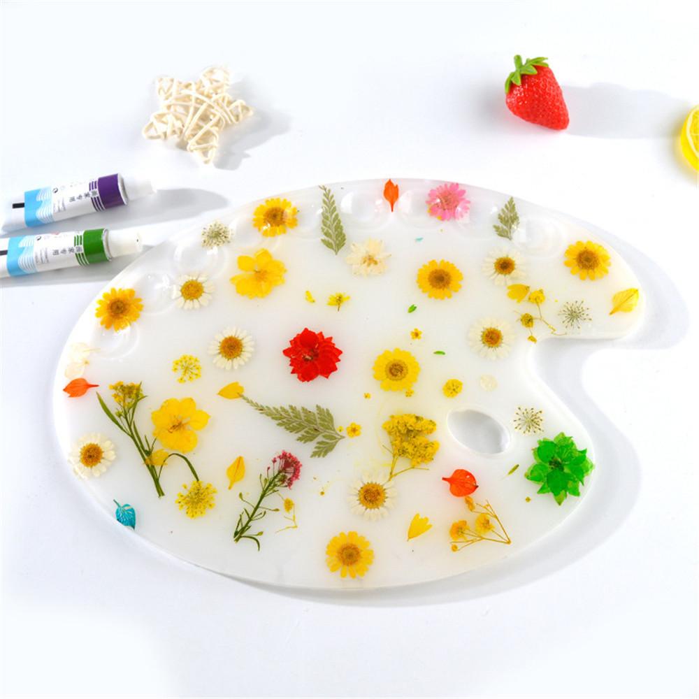 Khuôn Silicone Làm Bảng Pha Màu Thủ Công DIY