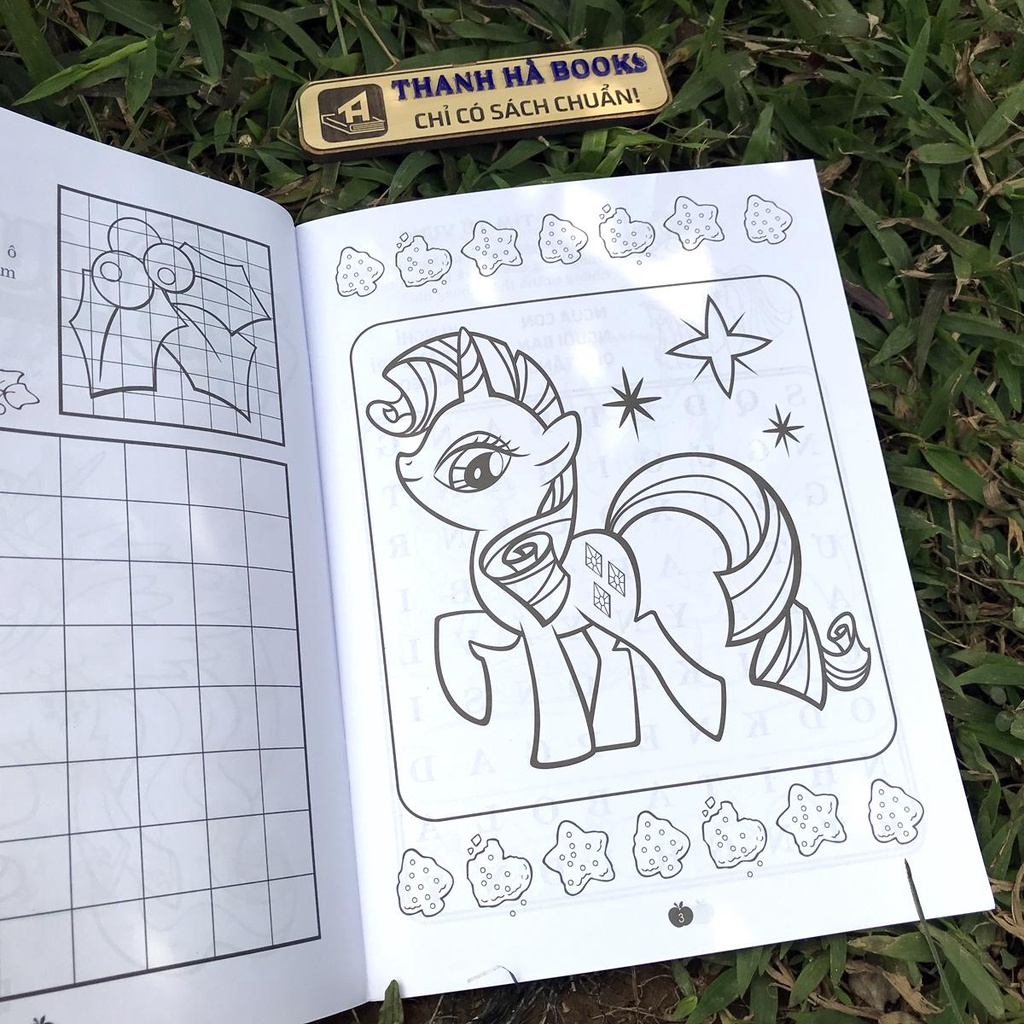 Sách - My Little Pony - Jumbo: Tô Màu Và Các Trò Chơi 2 (2-6 tuổi)