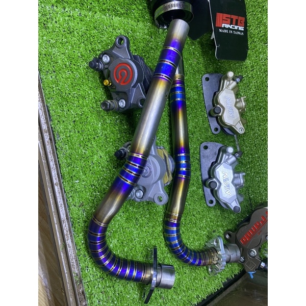 Cổ thòng titan tai nhôm cnc cho wave sirius dream