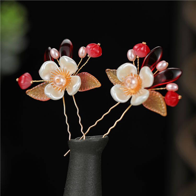 Kẹp Tóc Tua Rua Phong Cách Cổ Điển Thời Trang Cho Nữ