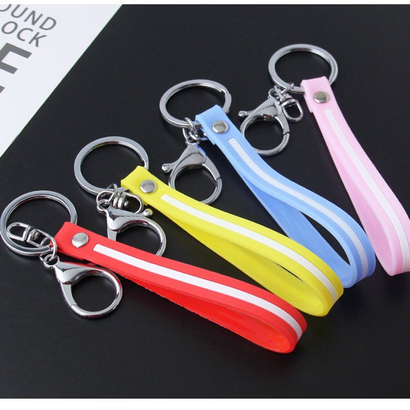 Cửa hàng mới!9 Yuan đang bán!Móc Chìa Khóa Xe Máy Bằng Silicon Mềm Tiện Dụng Và Bền