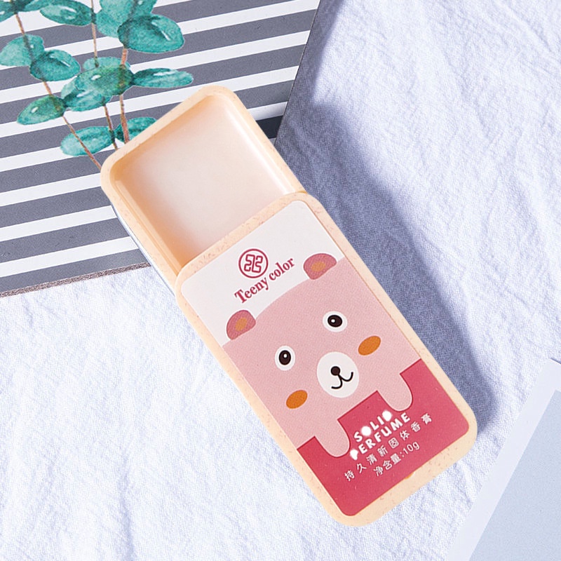 Nước hoa khô dạng sáp hương thơm lâu khử mùi dễ chịu cho nam và nữ nội địa Trung