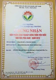 THẠCH DỪA ÉP KHÔ MINH TÂM