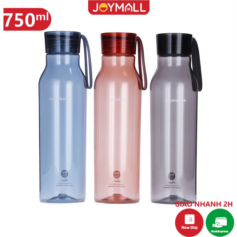 Bình nước nhựa Tritan Lock&Lock Eco Bottle ABF644(550ml), ABF664 (750ml) - Hàng chính hãng - JoyMall