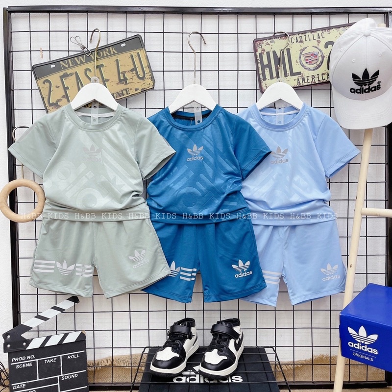 Bộ quần áo trẻ em, Bộ thể thao thông hơi chất siêu đẹp siêu mát cho bé trai