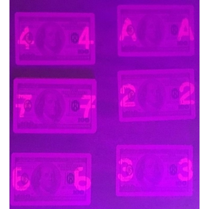 Bài đô la áp tròng số siêu rõ