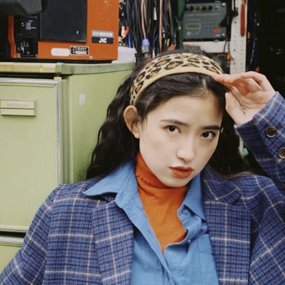 Băng Đô Bản Rộng In Họa Tiết Da Báo Thời Trang Hàn Quốc Cổ Điển Cho Nữ