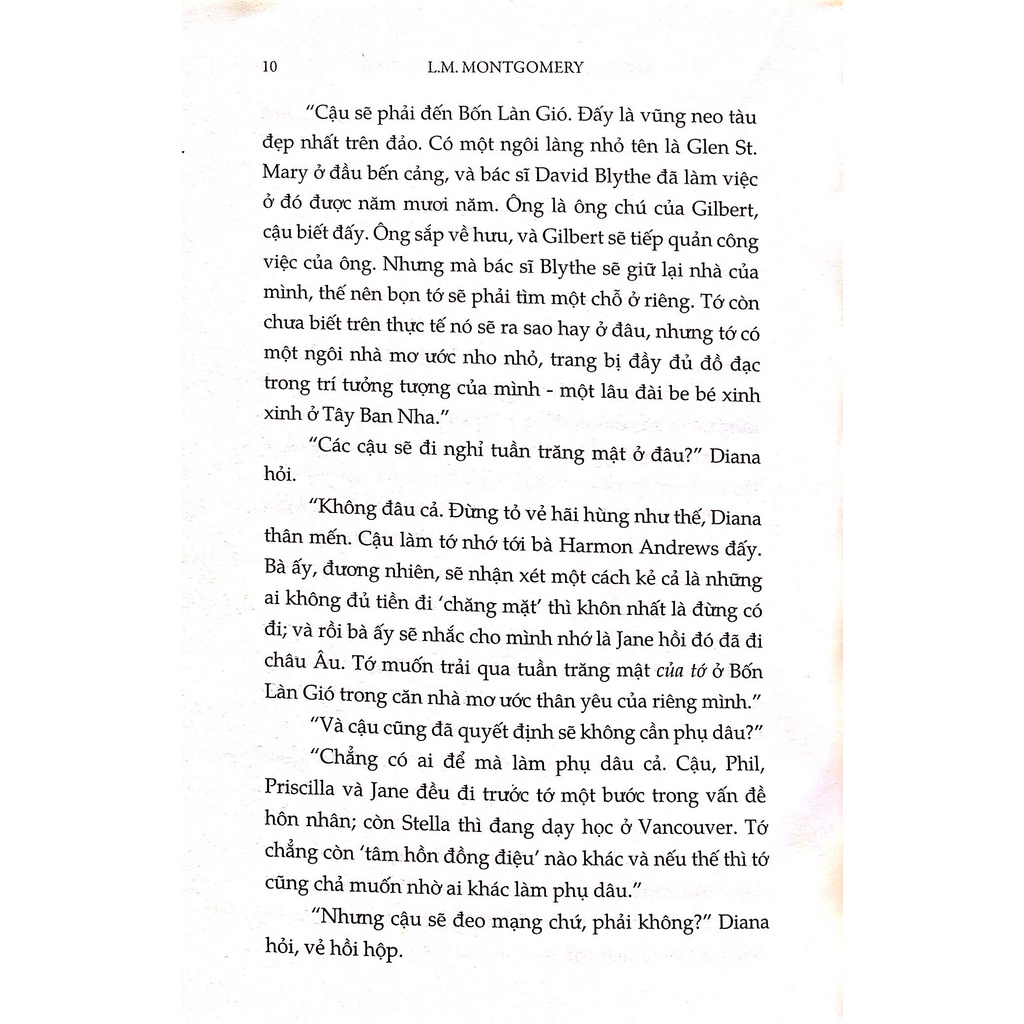 Sách - Anne Tóc Đỏ Và Ngôi Nhà Mơ Ưóc (L M Montgomery)