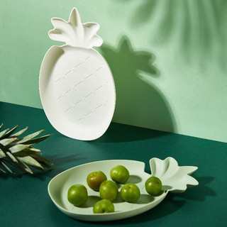 Đĩa trang trí dĩa đựng hoa quả hình dứa