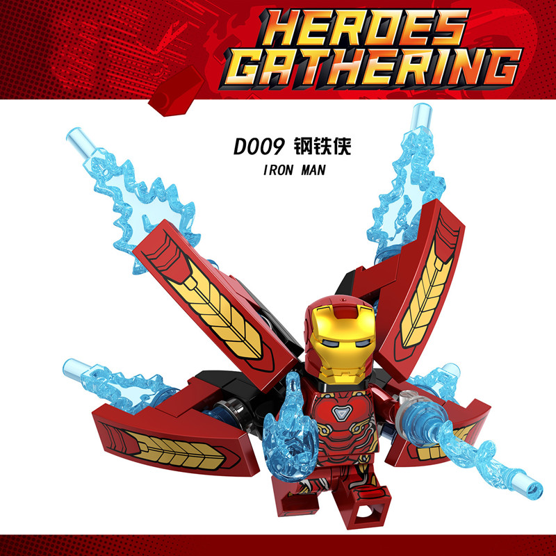 Mô Hình Lego Iron Man Mk50 D009 Phim Marvel Avengers 3