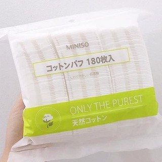 Bông Tẩy Trang Miniso 180 miếng