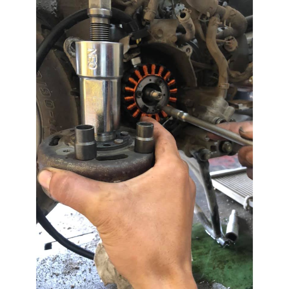 Cảo vam mâm lửa, qua lăng, walang, vô lăng các dòng xe Honda đời mới Winner, Wave, Future 125, Raider, Nouvo CSG