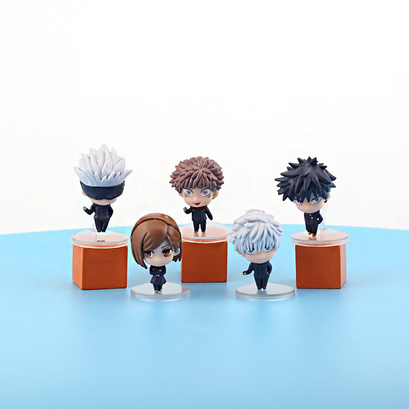 Set mô hình figure mini JUJUTSU KAISEN CHÚ THUẬT HỒI CHIẾN anime chibi trưng bày trang trí xinh xắn độc đáo