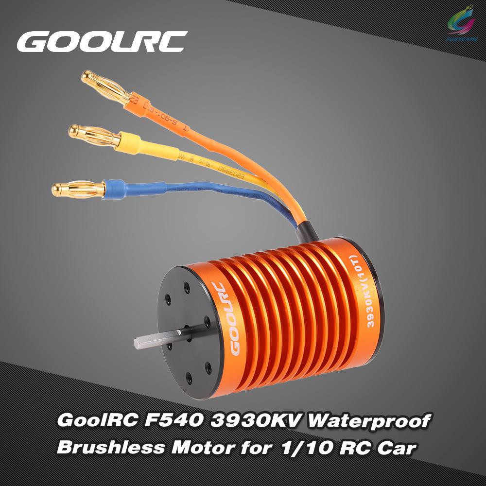 GoolRC F540 3930KV Waterproof Brushless Motor for 1/10 RC Car WLtoys 10428 HG P601