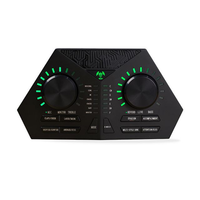 CỰC SỐC Sound Card MAX 730 Có Auto-Tune, Pin Sạc - Hát Karaoke Live Stream