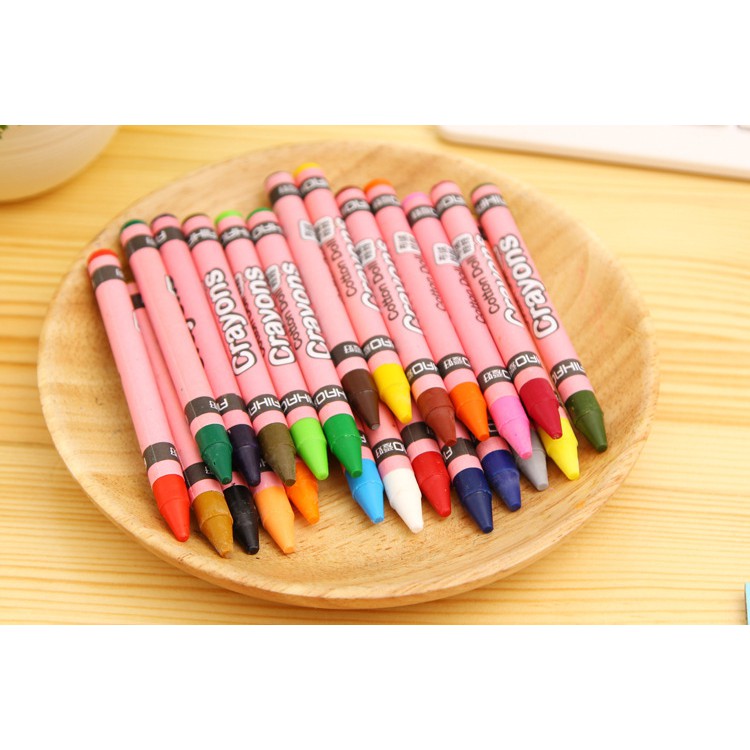 Hộp bút sáp màu AIHAO con Thỏ giá rẻ phù hợp cho bé tập học vẽ mỹ thuật