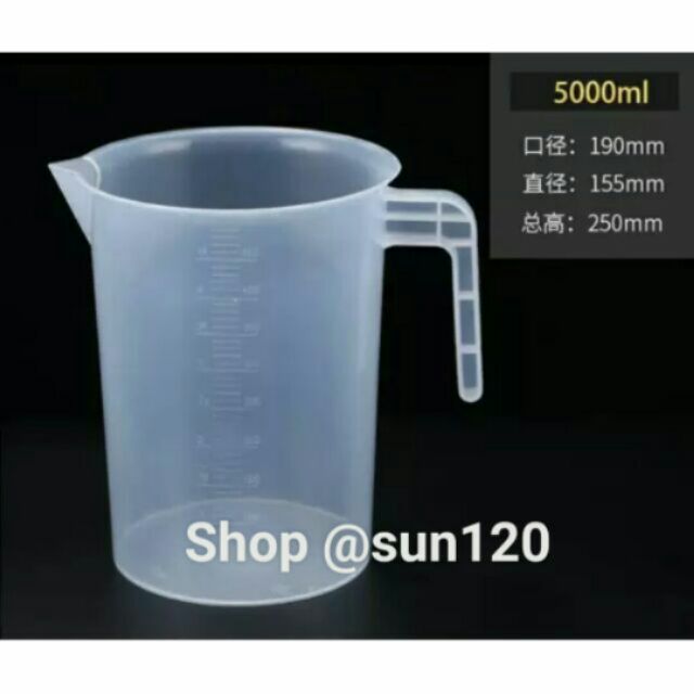 Combo 3 ca đong 5l chia vạch