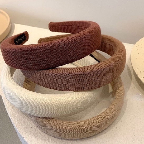 Cài tóc xốp màu sắc đơn giản thời trang