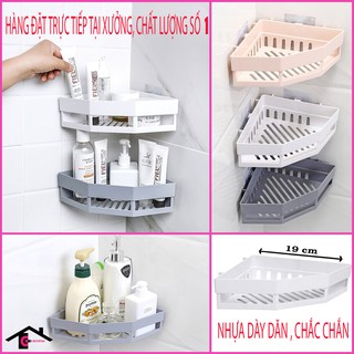 kệ góc để đồ nhà tắm dán tường cực chắc ,không cần khoan MÃ TGMT01