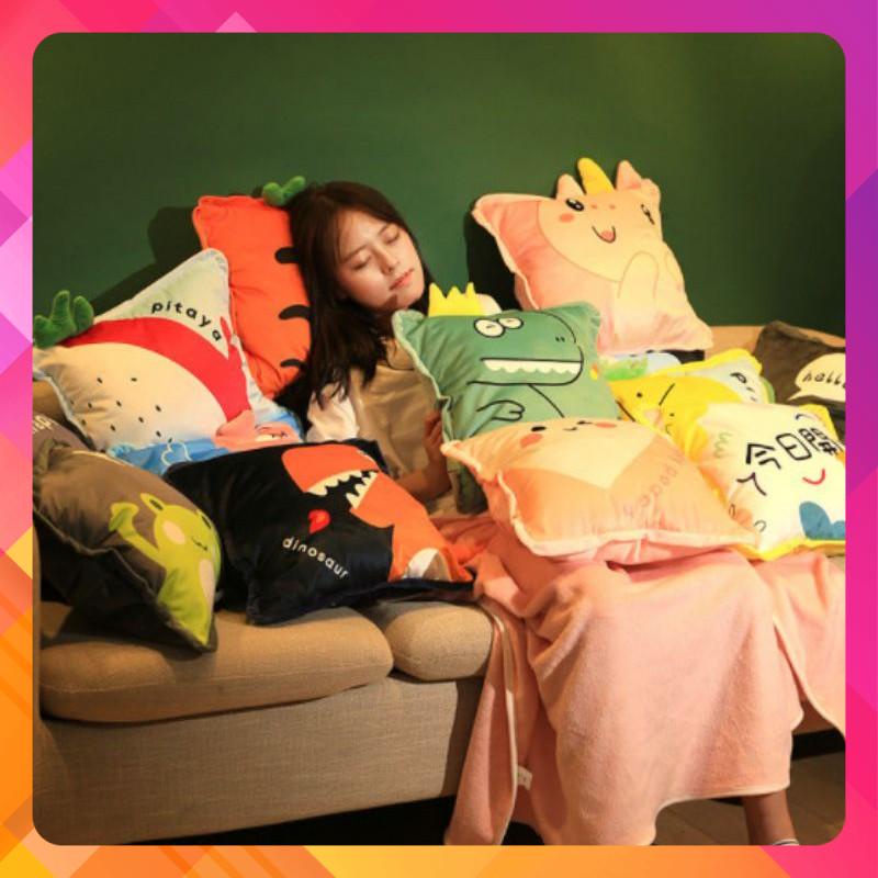 QUÀ TẶNG BỘ CHĂN VÀ GỐI MỀN TỰA LƯNG,VĂN PHÒNG,DU LỊCH