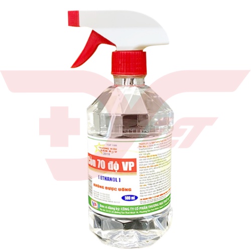 Cồn y tế 70 độ Vĩnh Phúc 100ml 500ml 1000ml