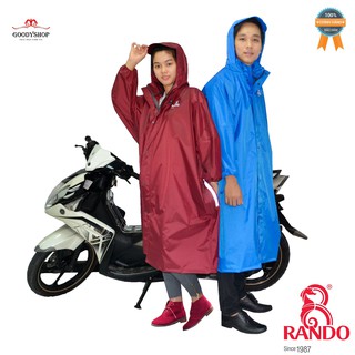 <Thời Trang >Áo mưa Rando Bisur dây kéo bít sườn APNS-33 thời trang và an toàn khi di chuyển trong mưa GOODYSHOP