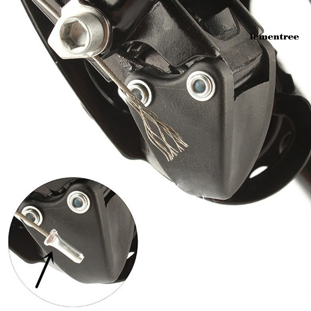 Bộ 200 Nắp Đậy Dây Cáp Xe Đạp Bằng Hợp Kim Nhôm Nhiều Màu Chống Mòn